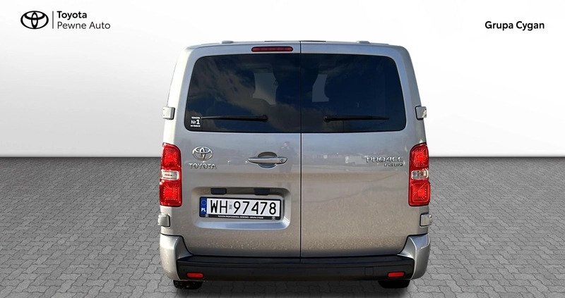 Toyota Proace Verso cena 138900 przebieg: 103569, rok produkcji 2021 z Trzciel małe 232